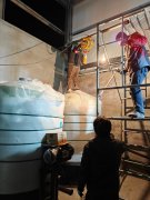 【食品加工業(yè)水處理設(shè)備】陜西秦帝鮮集食品廠15噸反滲透+恒壓供水項(xiàng)目